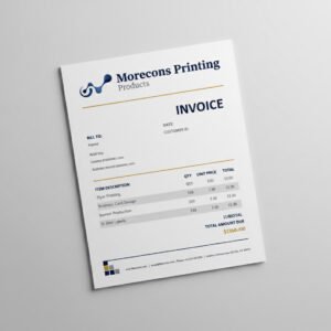 Invoice (Glossy 135 gsm - Single Paper )